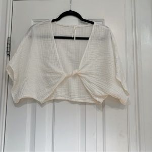 ANTHROPOLOGIE twisted gaze top